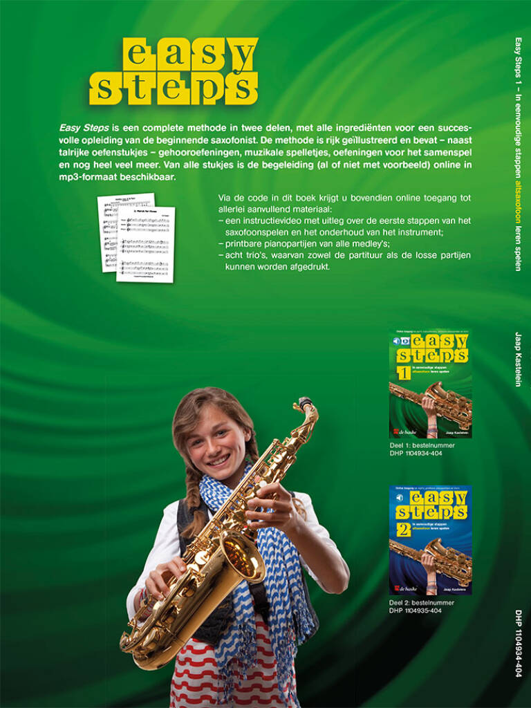 Easy Steps 1 altsaxofoon