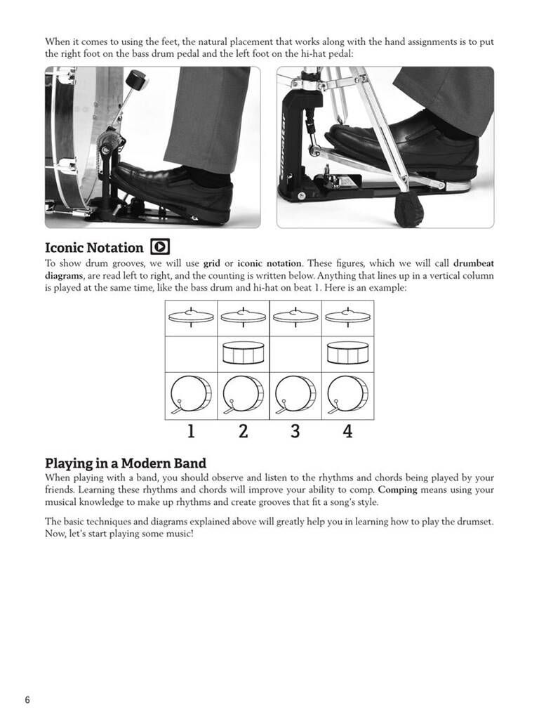 Modern Band Method - Drums, Book 1
