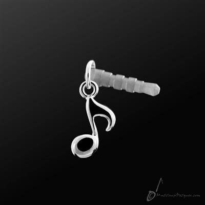 Earphone Plug Quaver Silver