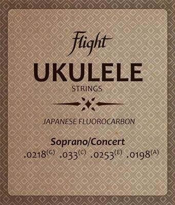 Fluorocarbon Ukulele Strings - Soprano/Concert