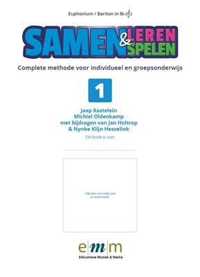Samen Leren Samenspelen Euphonium 1
